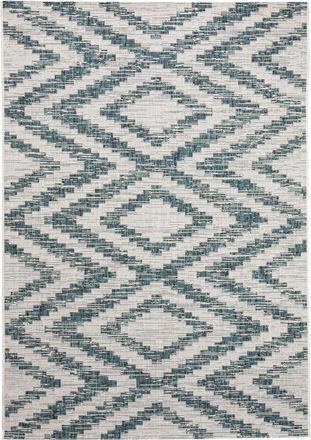 benuta Alfombra de exterior & interior azul 200x290