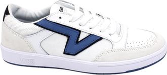 Vans Canvas Su&egrave;de Rubberen Zool Veterschoen - Heren - Sneakers - Wit - 44 EU - Su&egrave;de - Schoenen