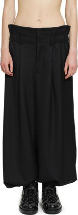 Comme Des Gar&ccedil;ons Balloon Pants in Wool