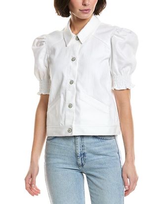 Cinq &agrave; Sept Cinq &Agrave; Sept Roselyn Denim Top