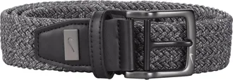 Nike Mens Heather Stretch Woven Belt in Grey | 11320A-063