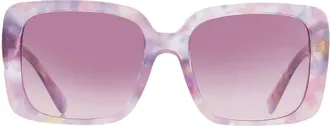 Coach Gradient Pink Purple Square Ladies Sunglasses HC8424U 58677W 54