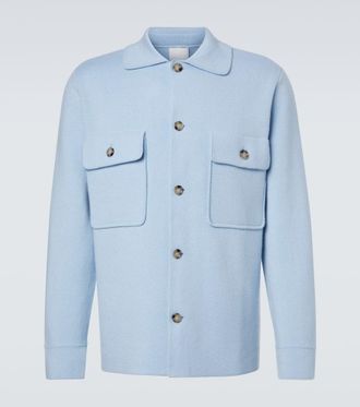 Allude Wool and cashmere overshirt