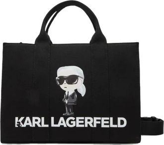 Karl Lagerfeld Mujer, Bolsos, Negro, Talla: ONE Size