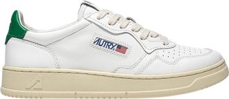 Autry Medalist Low - Dames - Sneakers - Wit - 39 EU - Katoen - Schoenen