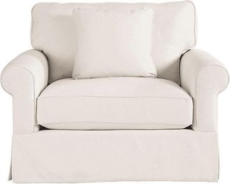 Ballard Designs Baldwin Upholstered Club Chair - Ballard Designs