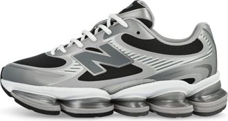 New Balance Mens Abzorb 2000 Silver Metallic-Faded Black