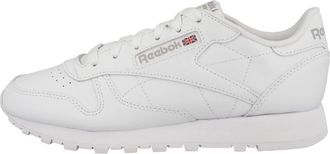 Reebok Women Classic Leather Sneaker, FTWR White/FTWR White/Pure Grey 3, 7.5
