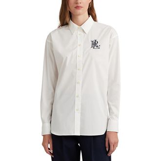 Ralph Lauren Hemd met lange mouwen in stretch katoen KOTTA