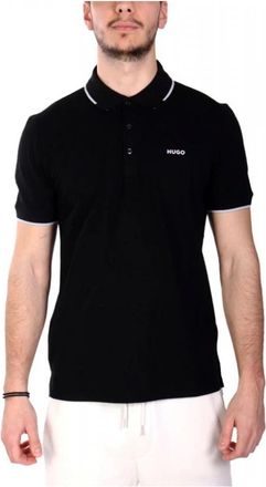 HUGO BOSS Dinoso 222 Polo - Heren - Polos - Zwart - 2XL - Katoen - Tops
