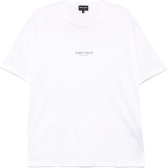 Giorgio Armani Cotton Interlock T-Shirt