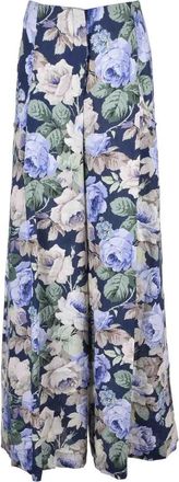Erika Cavallini Semi Couture Palazzo Pants - Multicolor