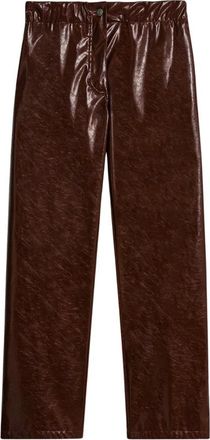 A Paper Kid Mujer, Pantalones, Marr&oacute;n, Talla: S