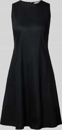 Marc O'Polo A-Linien Etuikleid aus Leinen-Mix in Black, Gr&ouml;&szlig;e 36