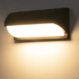 OEM Aplique De Pared Exterior De 18 W Con Detector De Radar Ip65
