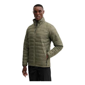 Columbia Powder Lite II Jacket - Heren - Ski Jassen - Groen - M - Polyester - Fitness
