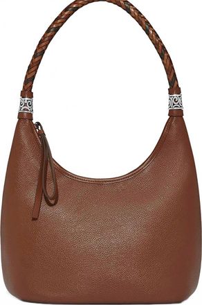 Brighton Womens Shelby Hobo Bag In Brown