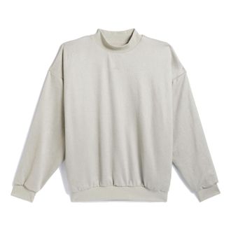adidas Basketball Sueded Crew Sweatshirt Sesame IN7698