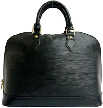 Louis Vuitton Pre-owned Handbags, female, Black, Size: ONE SIZE Pre-owned Vintage Handbag