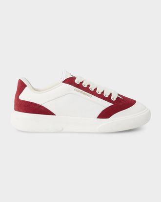 Casablanca Men & apos;s Del Mar Colorblocked Suede Low-Top Sneakers