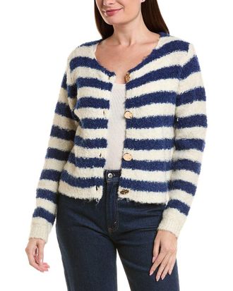 ANNA KAY Costello Dots Cashmere-Blend Cardigan