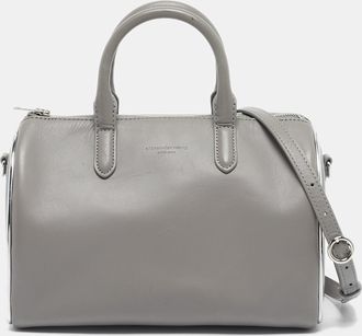Alexander Wang Grey Leather Small Halo Satchel