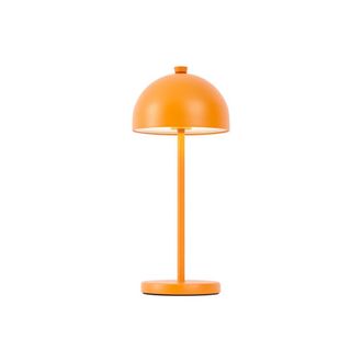 QAZQA L&aacute;mpara mesa naranja LED IP54 recargable