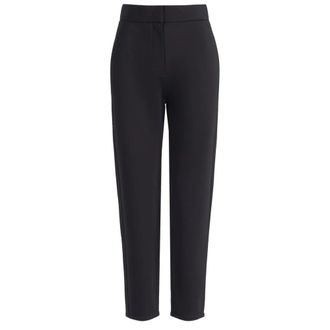 Max Mara Cropped Broeken - Dames - Vrijetijds broeken - Zwart - M - Broeken