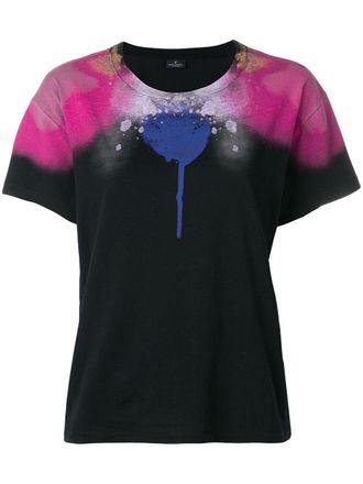 Marcelo Burlon T-shirt con stampa astratta - Nero