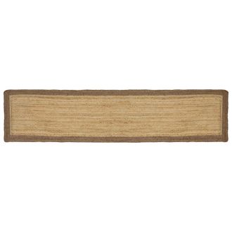 vidaXL Alfombras De &Aacute;rea Gris 60 X 200 Cm Yute Vidaxl