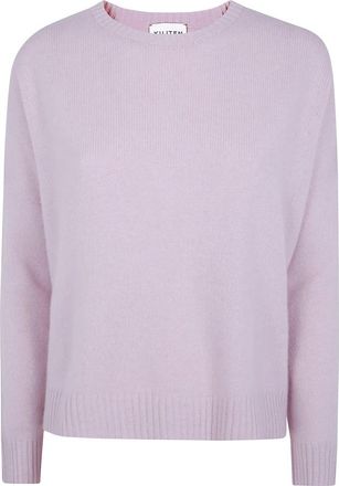 Kujten Round-neck Truien - Dames - Cashmere truien - Roze - M - Truien & Vesten