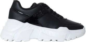 Just Cavalli Sneakers - Dames - Sneakers - Zwart - 38 EU - Leer - Schoenen