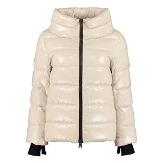 Herno Down Jackets, female, Beige, 3XS, Quilted Down Jacket