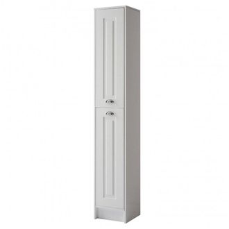 Clifton White Standing 2-Door Side Tall Unit 300mm Wide