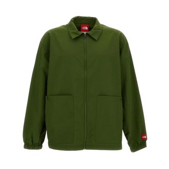 The North Face Red Box Nylon Shirt - Heren - Outdoorjassen - Groen - M - Nylon - Fitness
