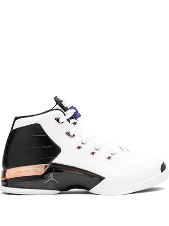 Nike Jordan Air Jordan 17 + Retro sneakers - unisex - Leather/Leather/Rubber - 10 - White