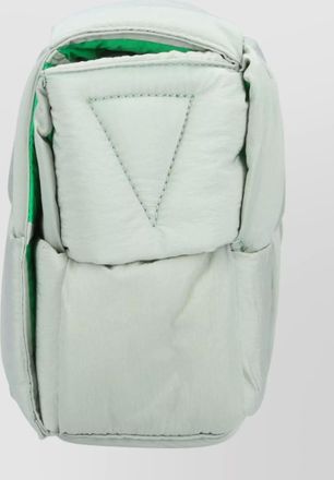 Bottega Veneta rectangular quilted shoulder bag with adjustable strap