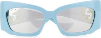 Gucci Womens Acetate Sunglasses Blue