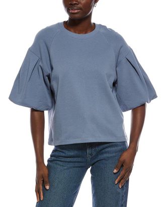 Madewell Puff Sleeve Sweatshirt