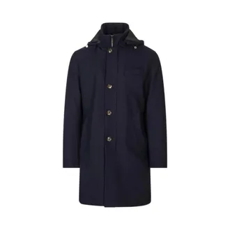 Montecore Cappotto - Coats - Hombre - Azul - XL