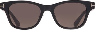 Tom Ford Smoke Square Unisex Sunglasses FT1353-D 02A 52