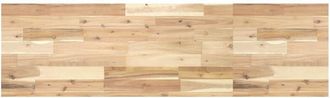 vidaXL Encimera tocador de baño madera acacia sin tratar 140x40x4 cm vidaXL