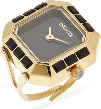 Invicta Mini Lady Ring Watch, 21.5mm in Black at Nordstrom Rack