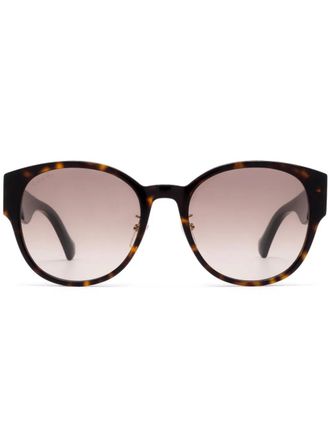 Gucci round-frame sunglasses - Brown