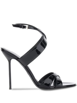 PARIS TEXAS Lidia criss-cross sandals - Black