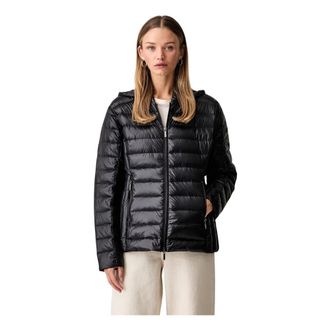 A|X Armani Exchange Slim Down Jacket in Lightweight Nylon - Dames - Jassen - Zwart - Maat: XL Nylon