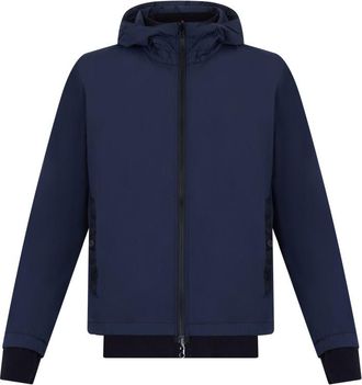 Stone Island Navy Blue Hood Jacket