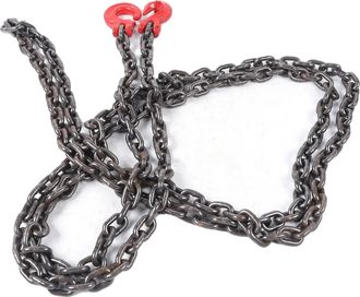 OEM Herramienta De Elevaci&oacute;n Por Cadena, 5 M De Longitud, Acero Aleado De Alta Calidad, Color Rojo