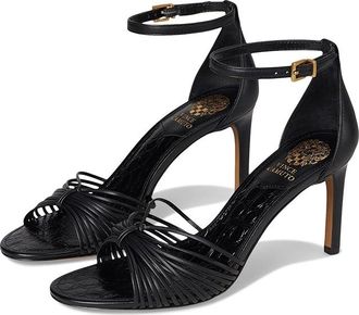 Vince Camuto Blaine Strappy Band High Heel Sandals Womens Sandals Black : 8.5 M, Rubber/Synthetic