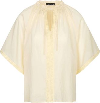 Ibana Tarina Blouse - Dames - Blouses - Geel - XS - Overhemden